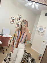 Load image into Gallery viewer, Sarah Striped linen shirt
