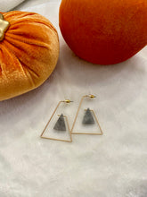 Load image into Gallery viewer, Triangle Stone Earrings
