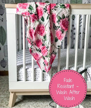 Load image into Gallery viewer, Pink Rose Swaddle
