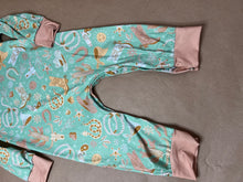 Load image into Gallery viewer, Mint Western Romper
