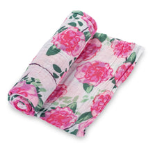 Load image into Gallery viewer, Pink Rose Swaddle
